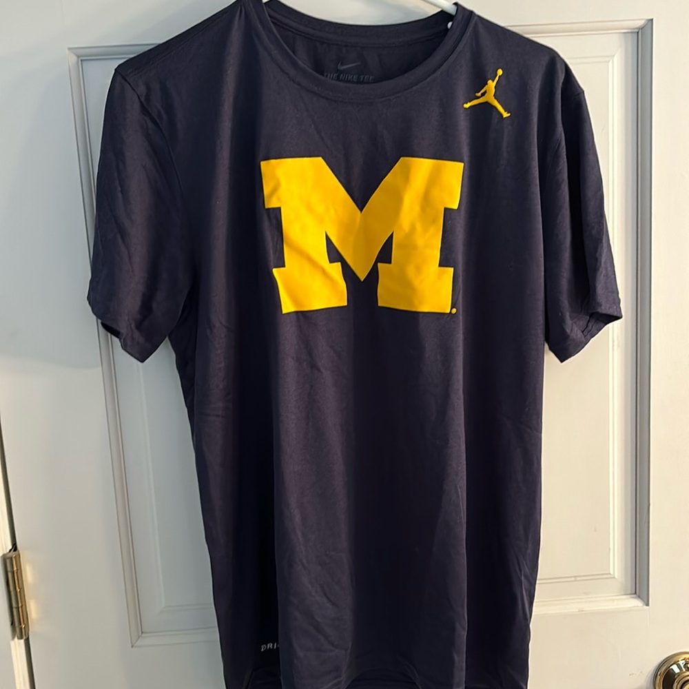 Michigan Jordan tee